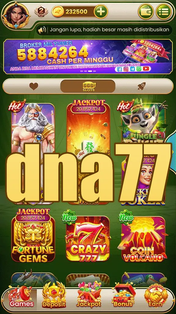 dna77 Masuk
